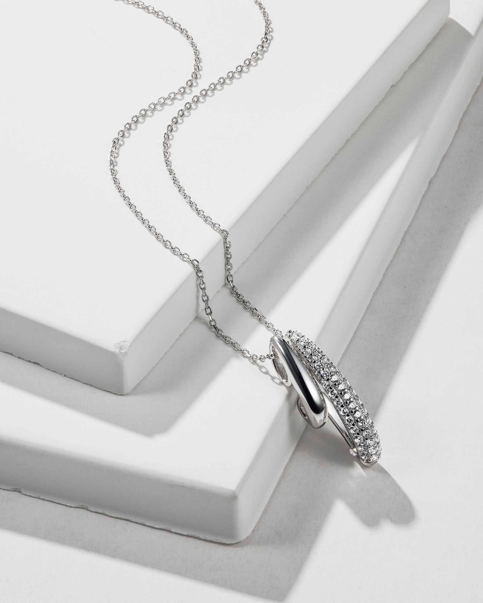 Gouttes Allongées Halskette - 8232100