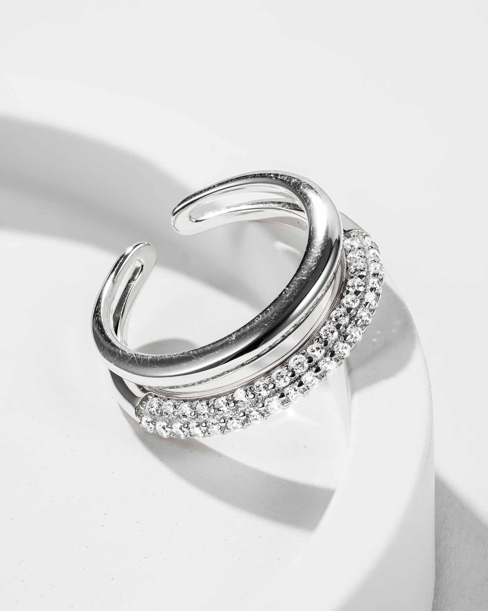 Gouttes Allongées Ringe - 8212000