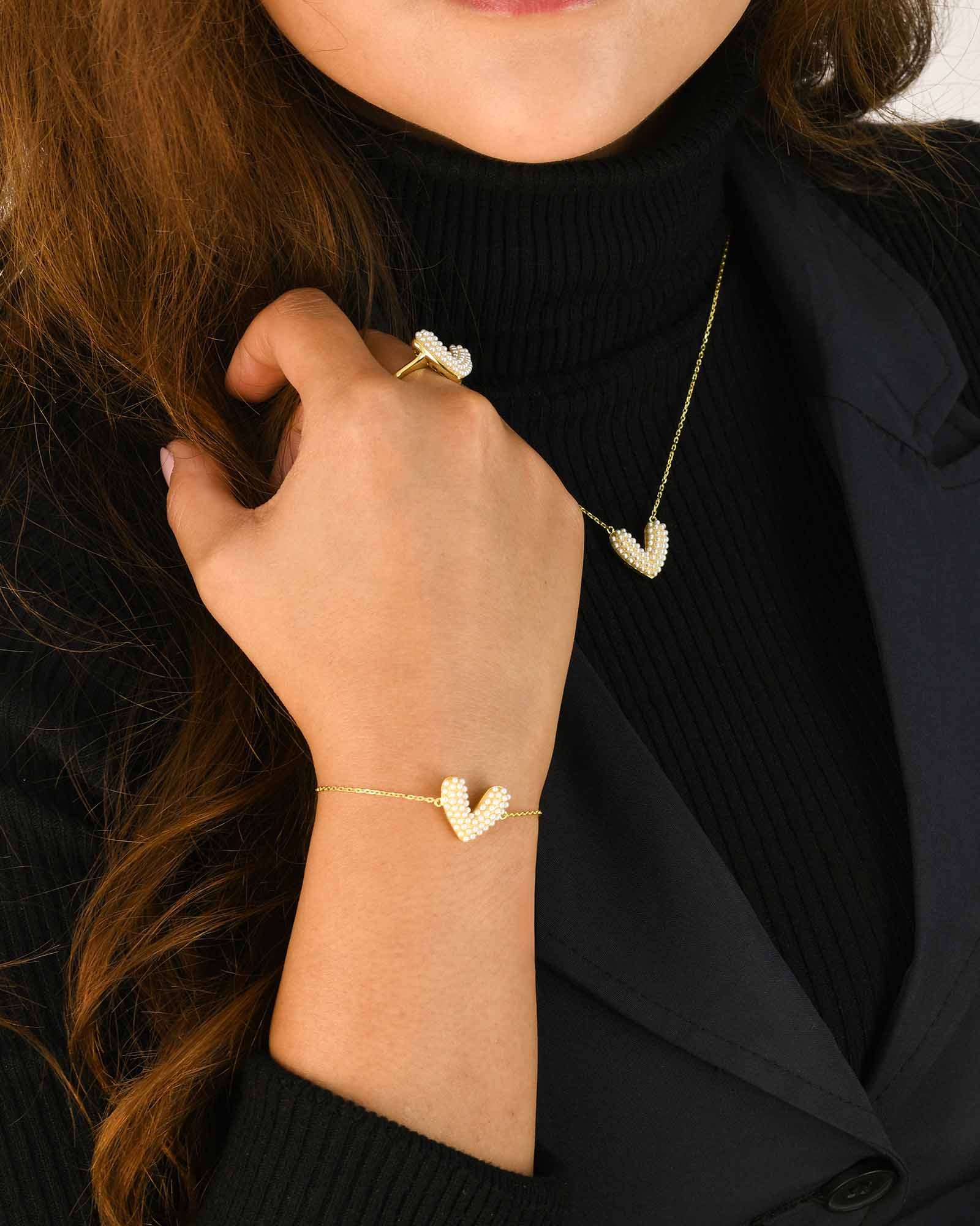 Bracelet Perle Cœur - 8120000