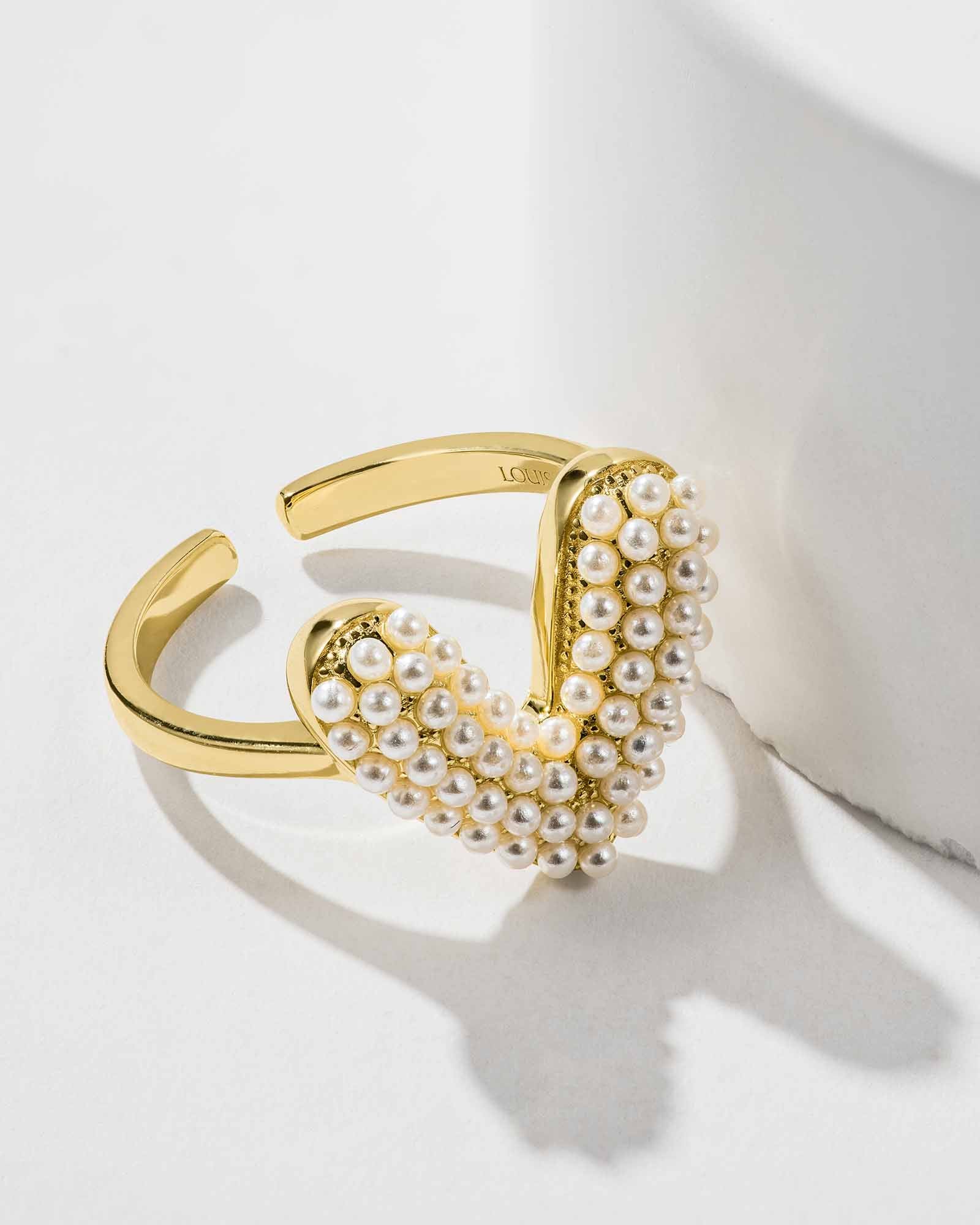 Herz Perle Ringe - 8110000