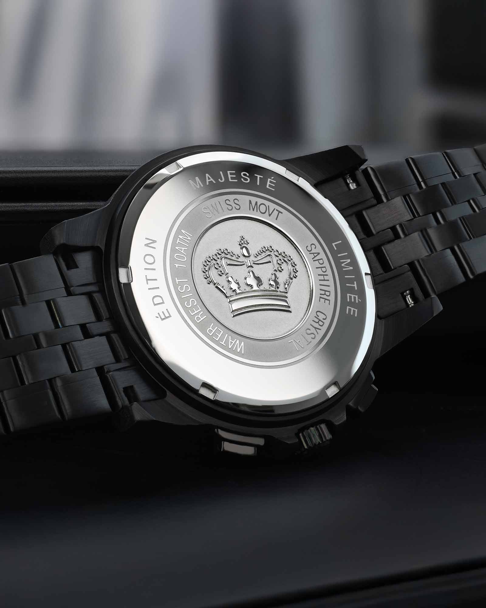 Majesté Givré Iced Out 1183 Or Désert - 43mm