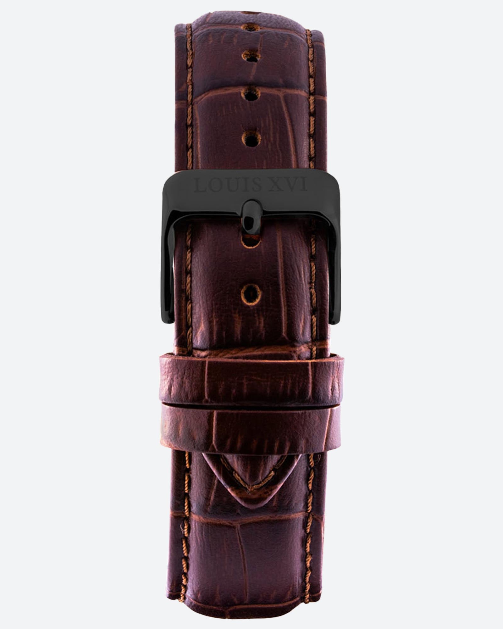Leather Strap - Brown/Black