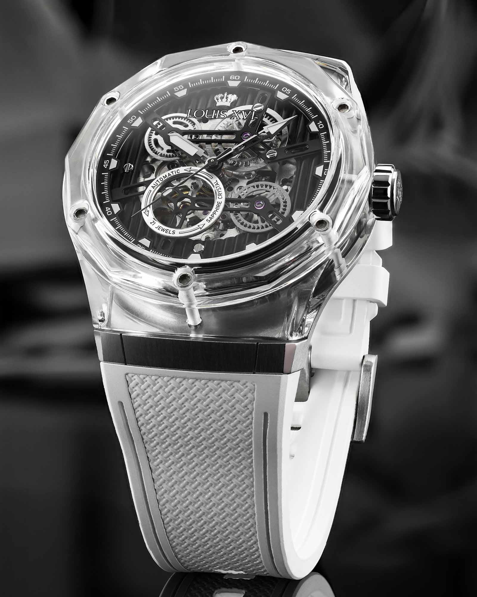 La Lumière Verre Automatique Réf. 3820 – Crystal White