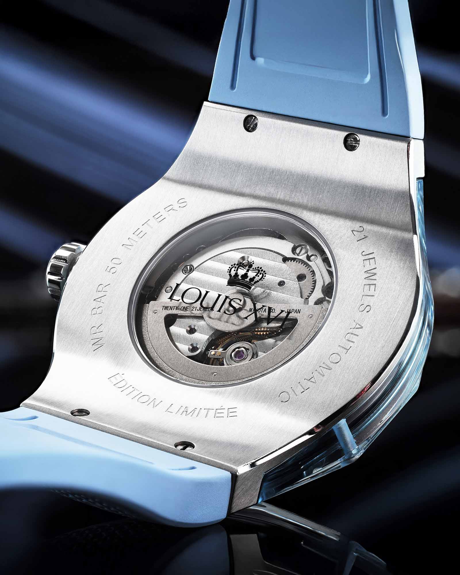 La Lumière Verre Automatique Réf. 3823 – Baby Blue