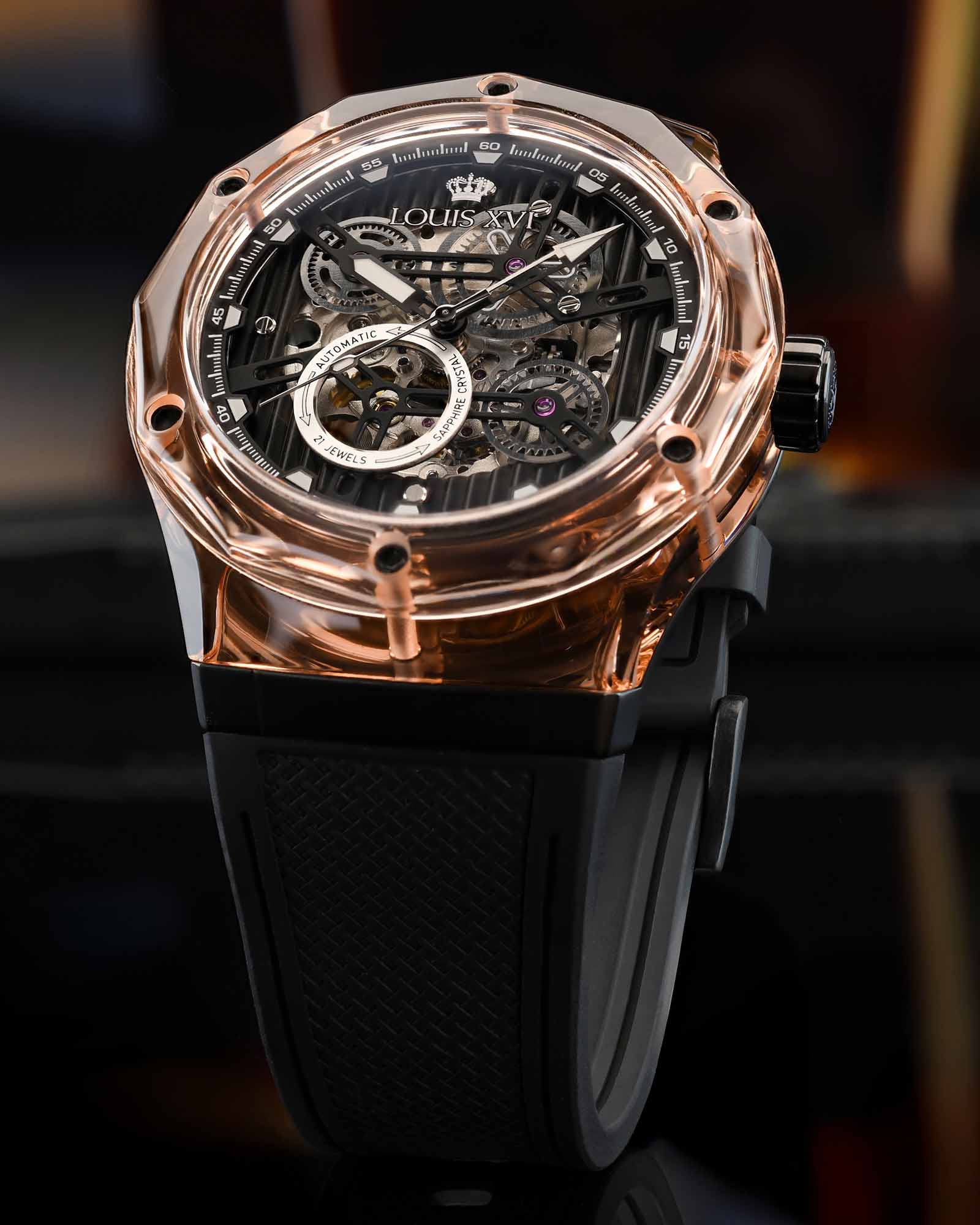 La Lumière Verre Automatique Réf. 3883 – Whisky Bronze