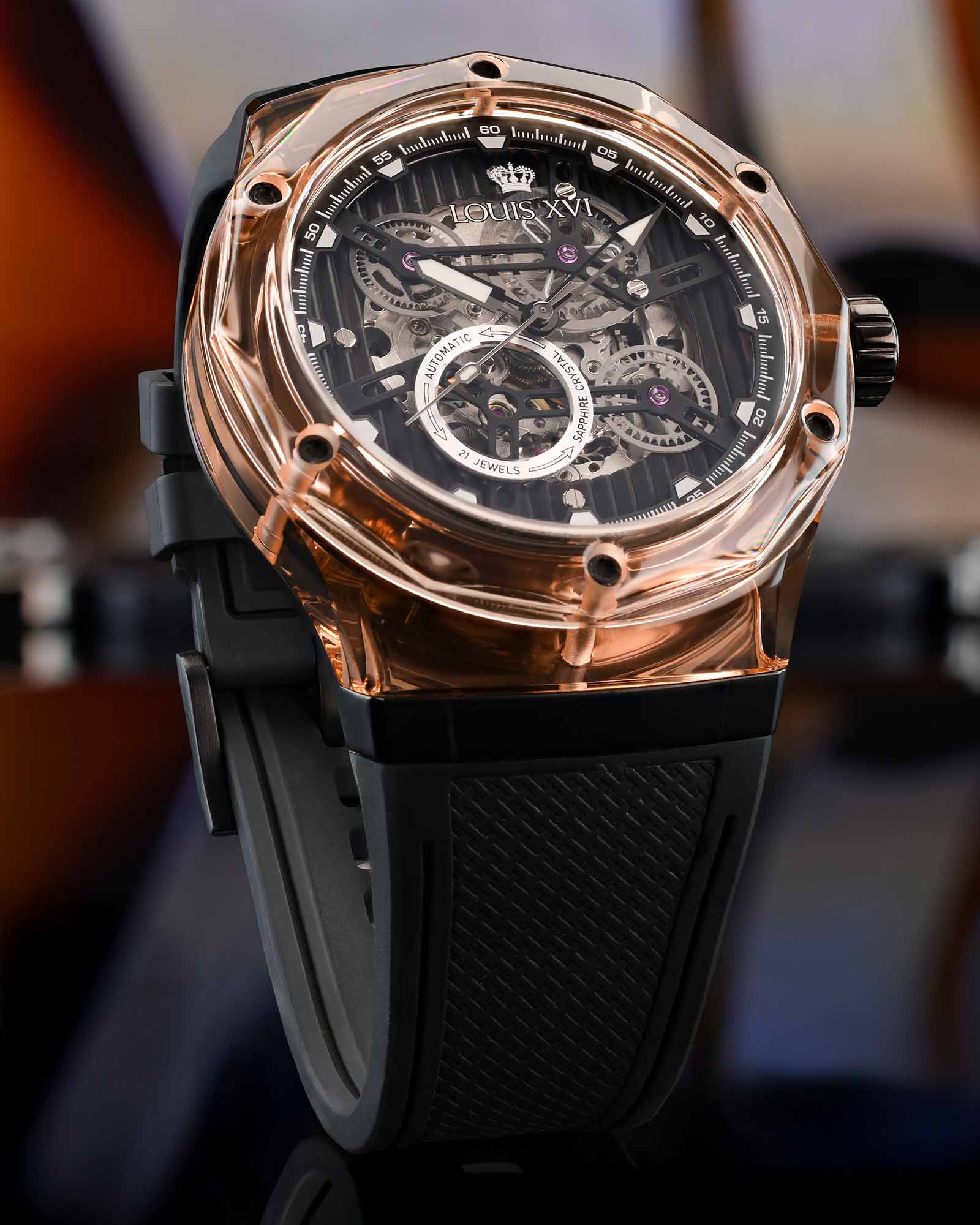 La Lumière Verre Automatique Réf. 3883 – Whisky Bronze