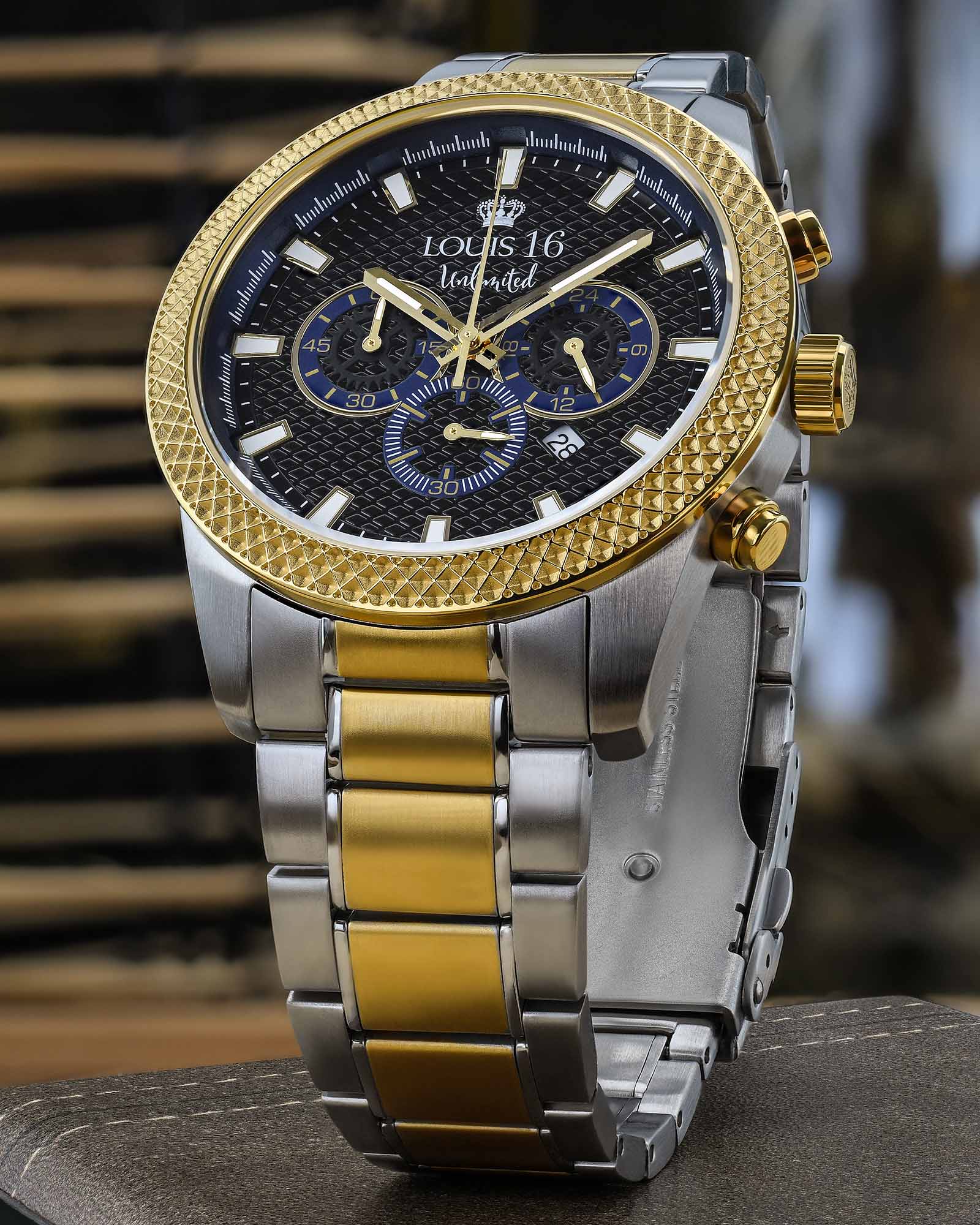 Mirage 3340 Chronographe Bicolore