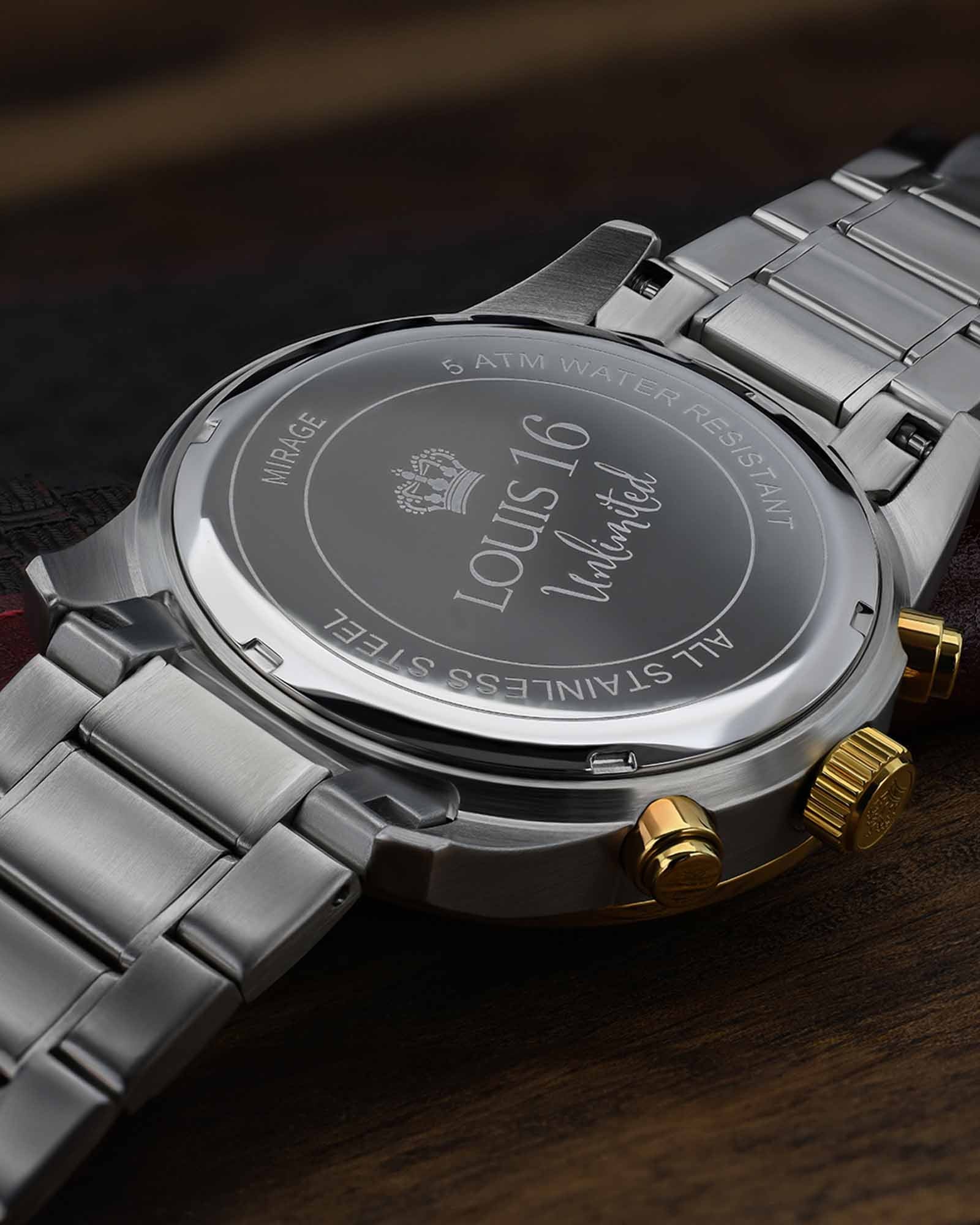 Mirage 3340 Chronographe Bicolore