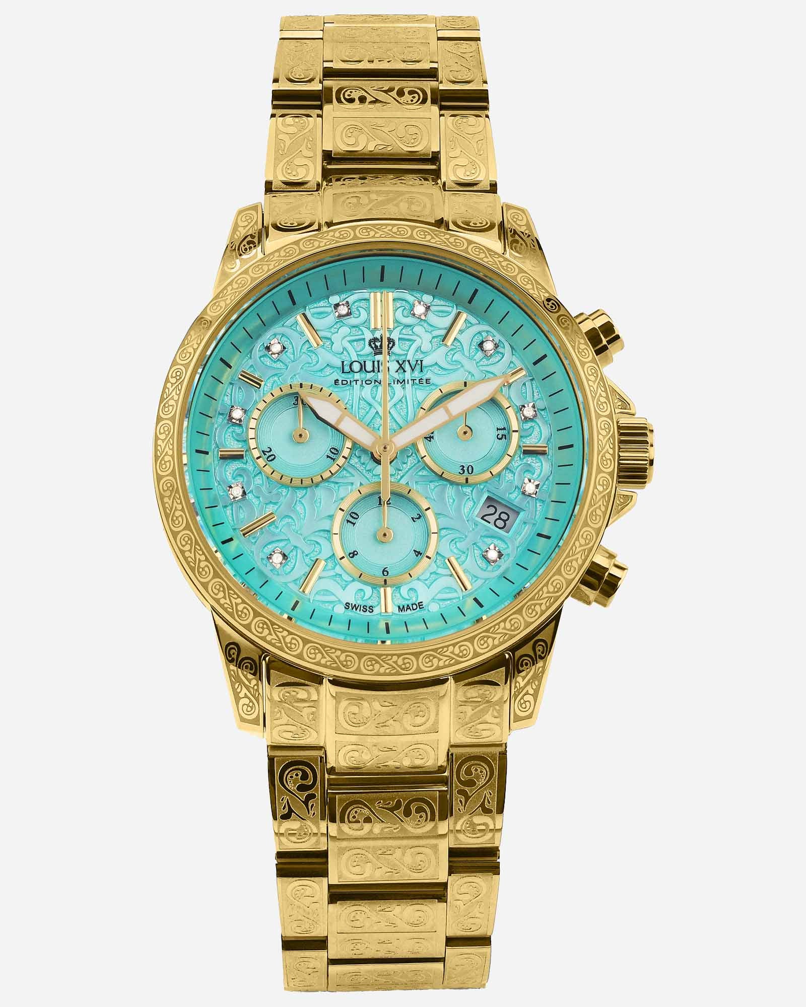 Palais Royale 6005 – Damenuhr in Minty Green