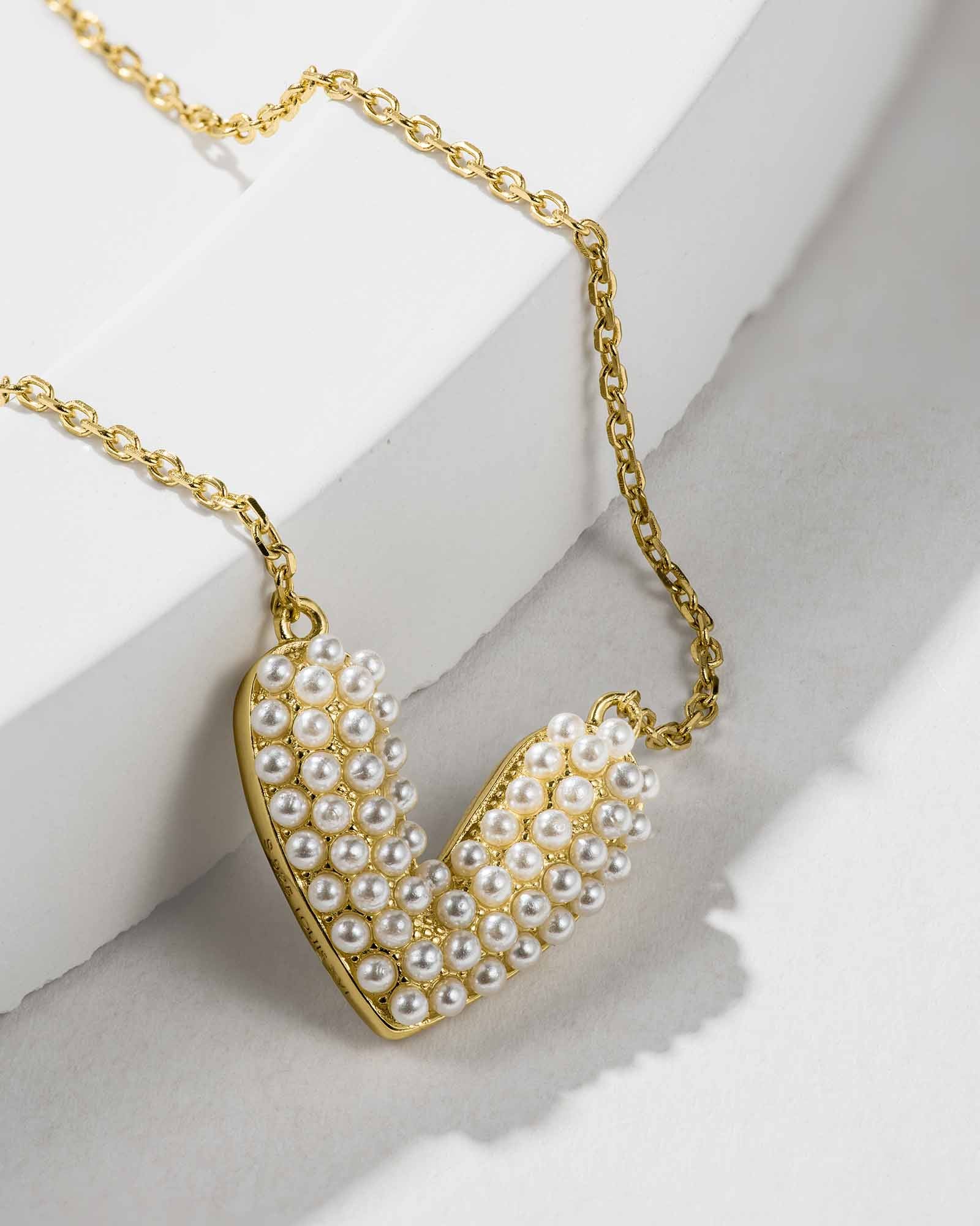 Herz Perle Halskette - 8130000