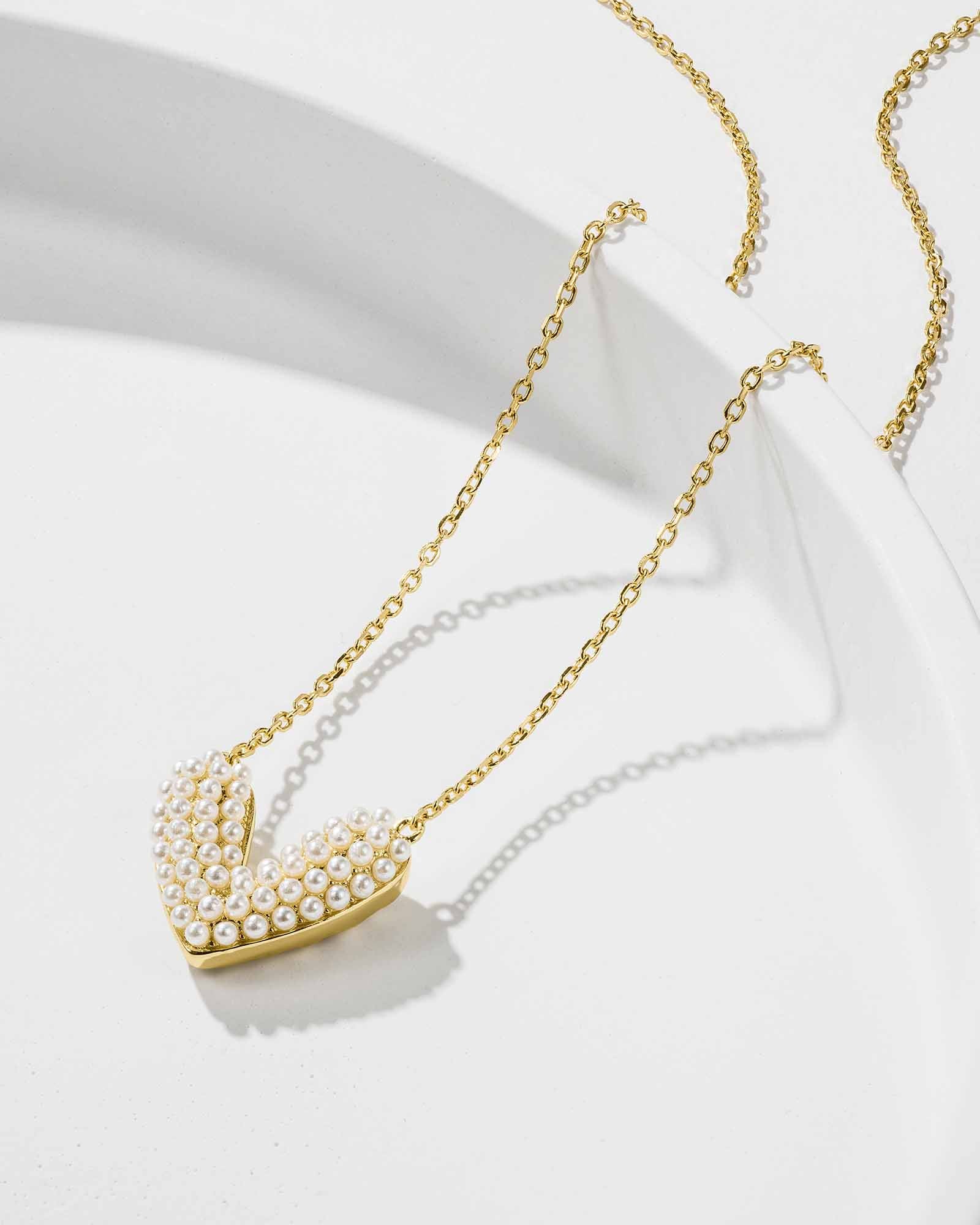 Herz Perle Halskette - 8130000