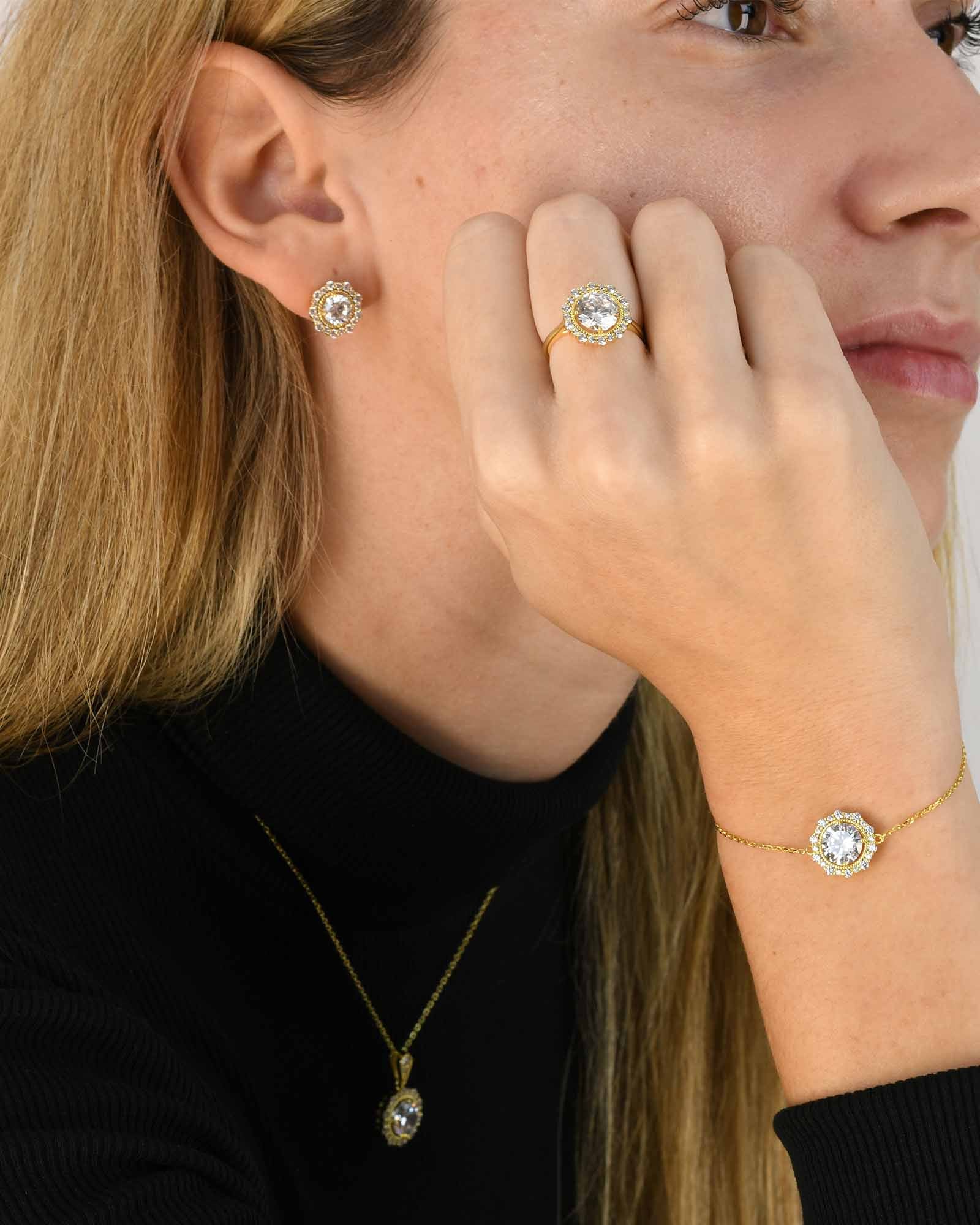 Boucles d'oreilles Imperial Glow - 8240500