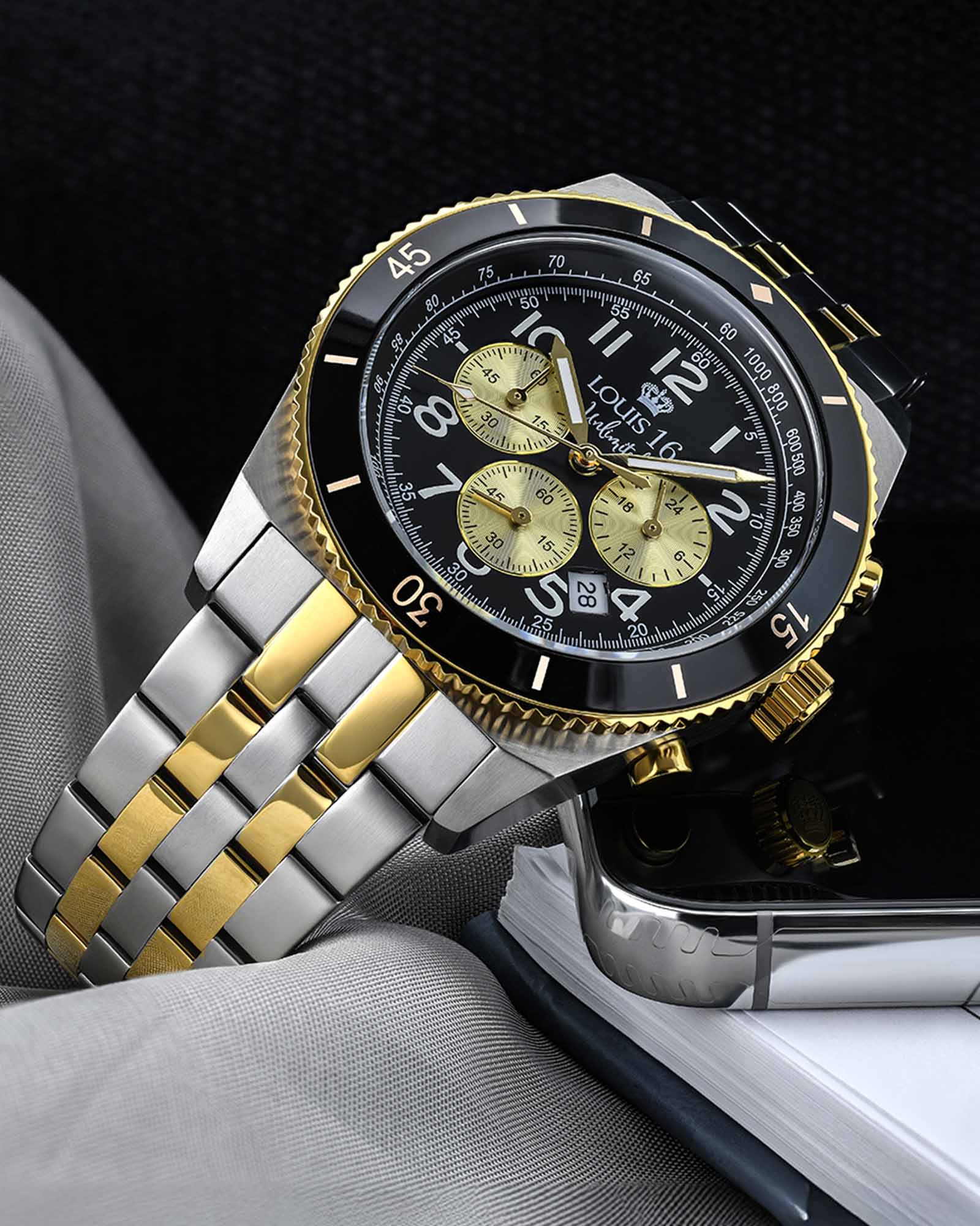 Destriere 3240 Chronograph Bicolor