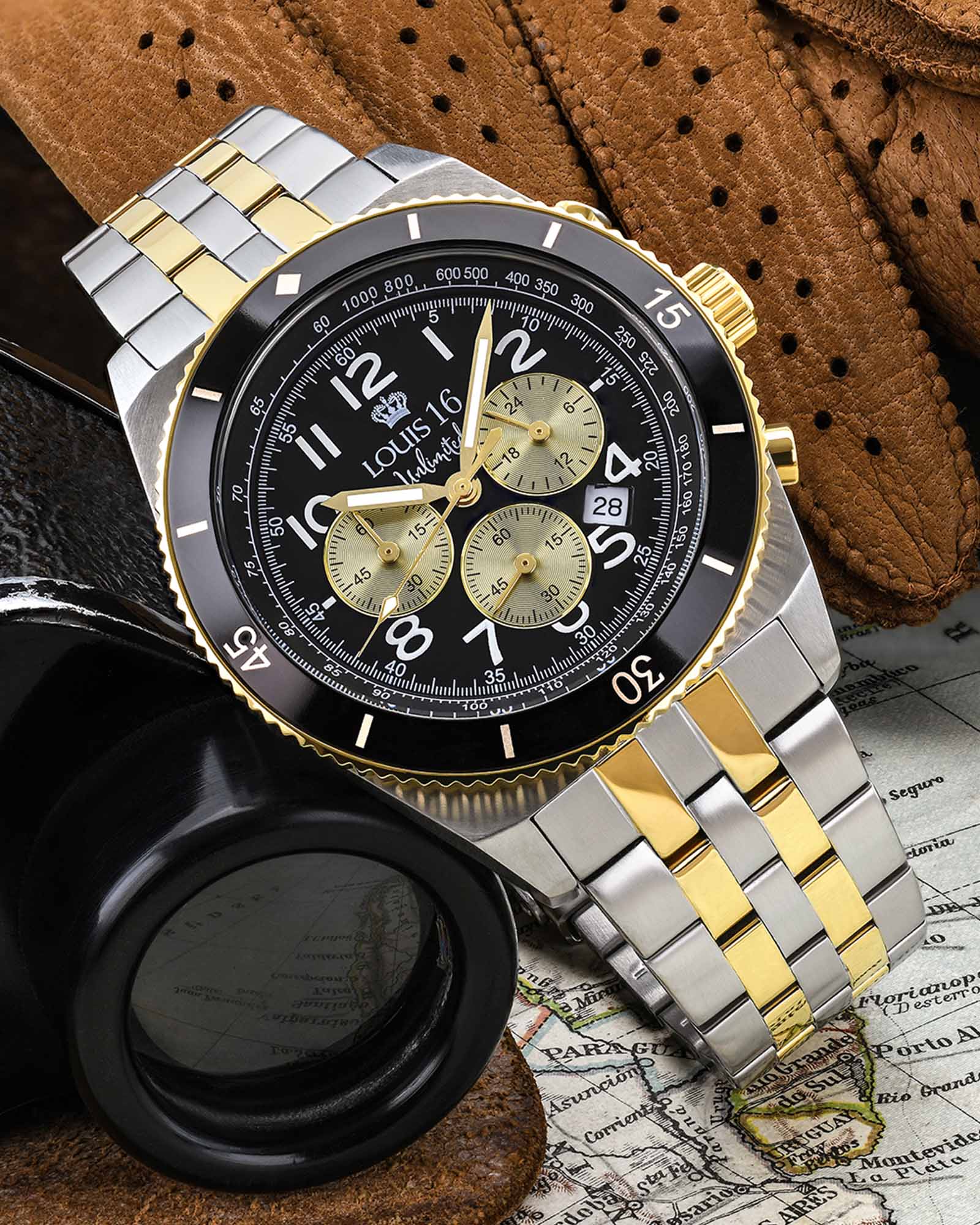 Destriere 3240 Chronograph Bicolor