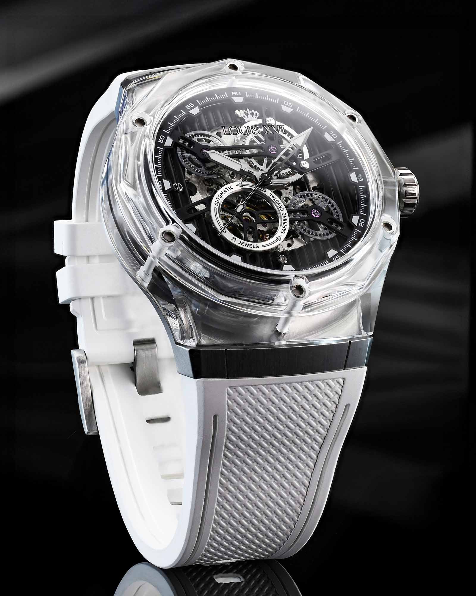 La Lumière Verre Automatique Réf. 3820 – Crystal White