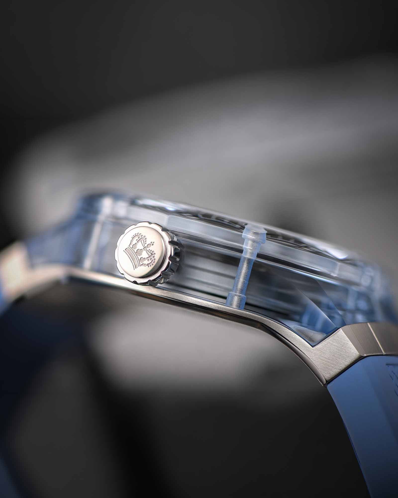 La Lumière Vetro Automatico Rif. 3823 – Baby Blue