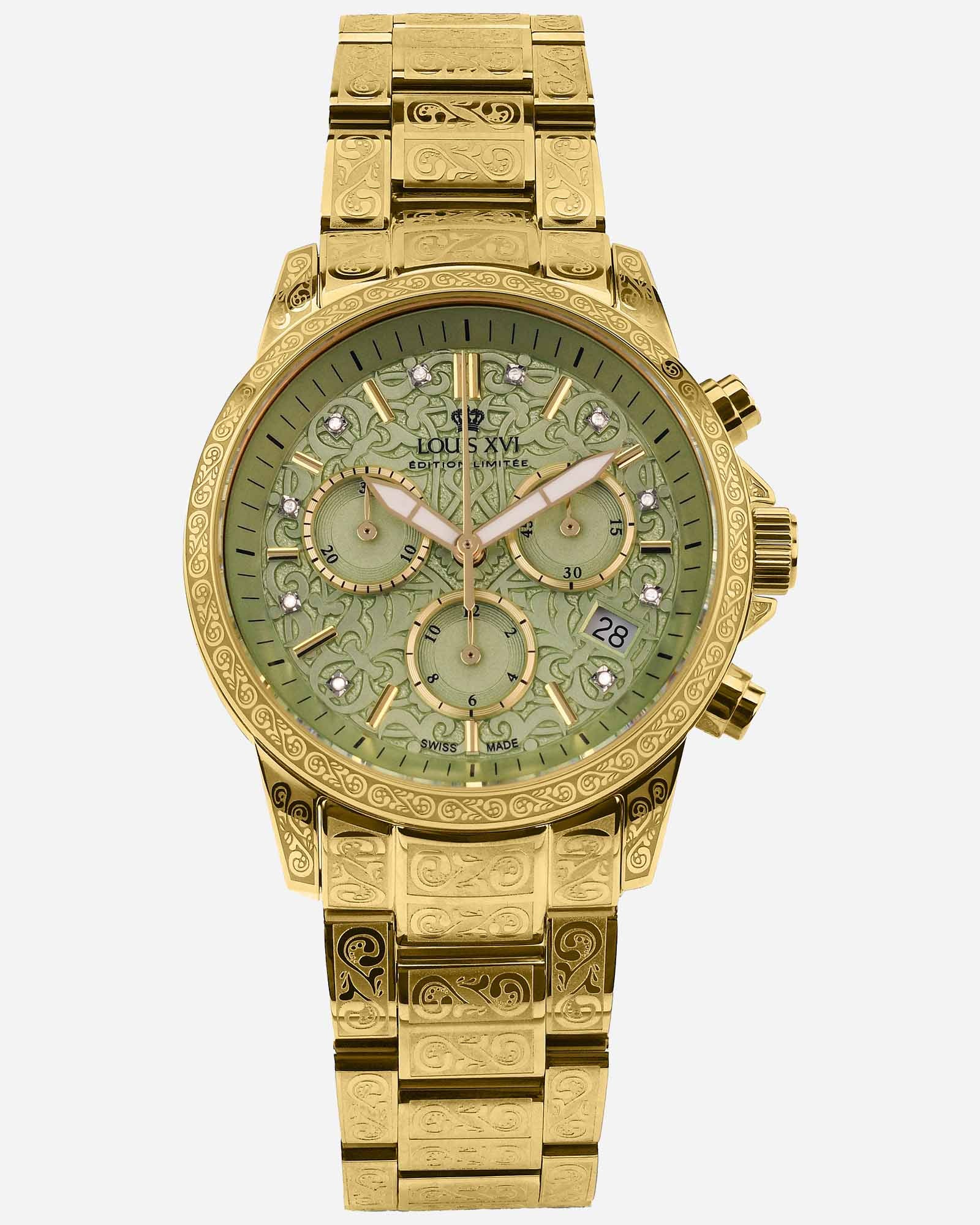 Palais Royale 6006 - Damenuhr in Sage Green
